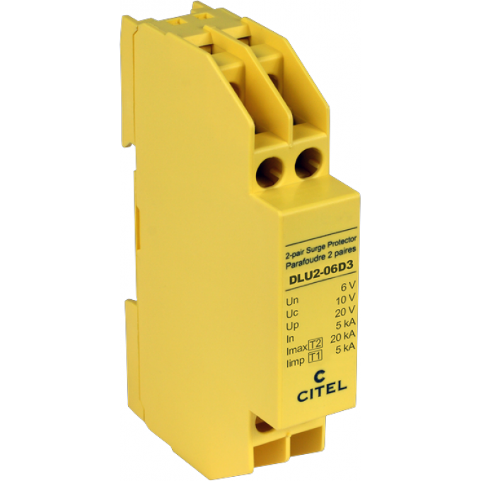 УЗИП для телекоммуникаций CITEL 5 20 DLU2-06D3