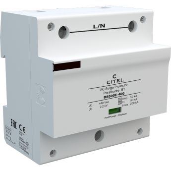 DS500E-400 УЗИП серии DS AC Франция CITEL 440 на DIN-рейку