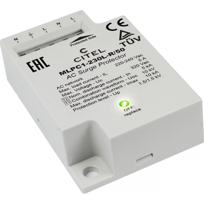 УЗИП для систем освещения CITEL 5 10 MLPC1-230L-V