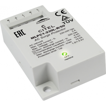 MLPC1-230L-V/50 УЗИП для систем освещения CITEL 10 320 MLPC1-230L-V/50 УЗИП для систем освещения CITEL 10 320