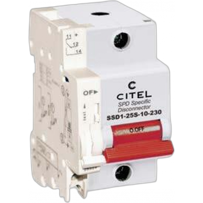 УЗИП Устройство безопасного отключения Защита CITEL 60 120 SSD1-25S-10-230